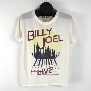 Billy Joel Live Piano Graphic Tee Juniors' Plus XXL Crew Neck Short Sleeve Music